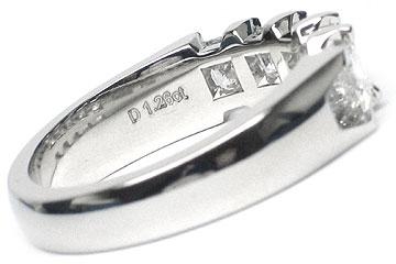 Platinum Shared-Prong Wedding Band, 5 Asscher Cut Diamonds, 1.26ct. tw.