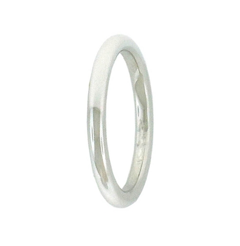 2mm Rounded Yellow/White Gold